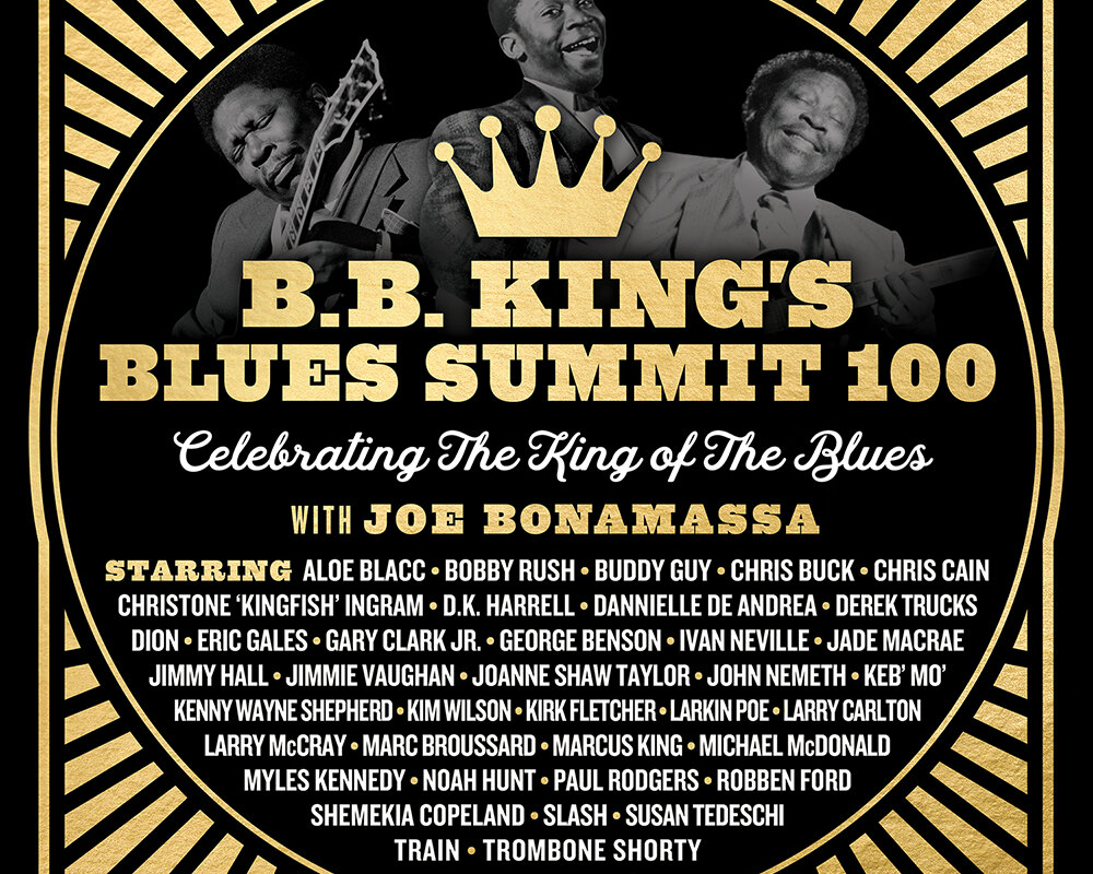 Joe Bonamassa deelt zes nieuwe nummers van B.B. King's Blues Summit 100