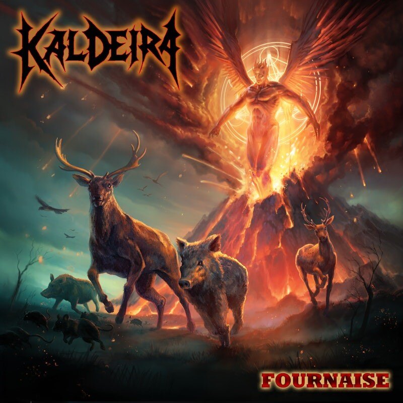 Death metal band Kaldeira  release new full-length album "FOURNAISE"