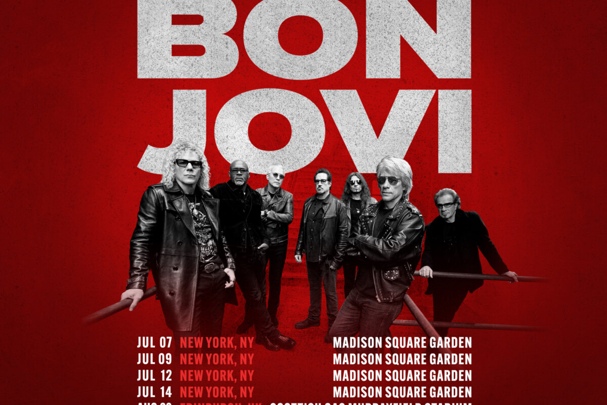 BON JOVI announce 'Forever Tour' and return to live shows in 2026