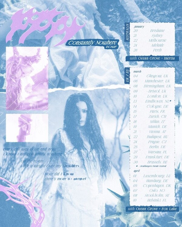 Poppy Constantly Nowhere Tour 2026  EU/UK Dates Announced