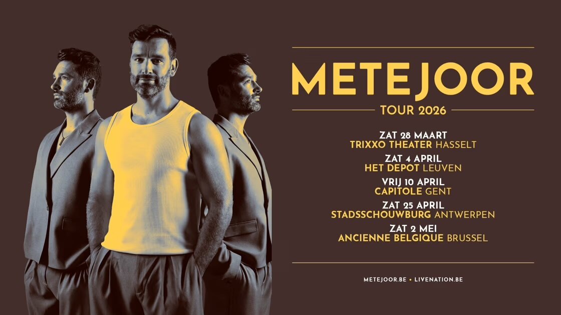 Metejoor gaat op theatertour doorheen Vlaanderen en Brussel in het voorjaar van 2026