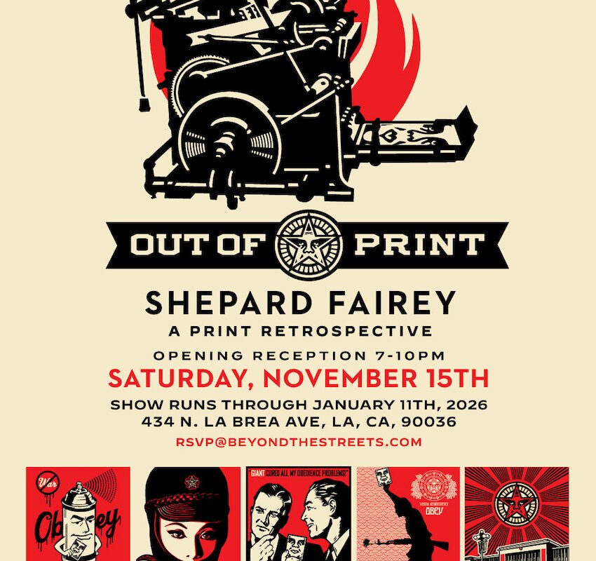 Beyond The Streets is proud to present SHEPARD FAIREY