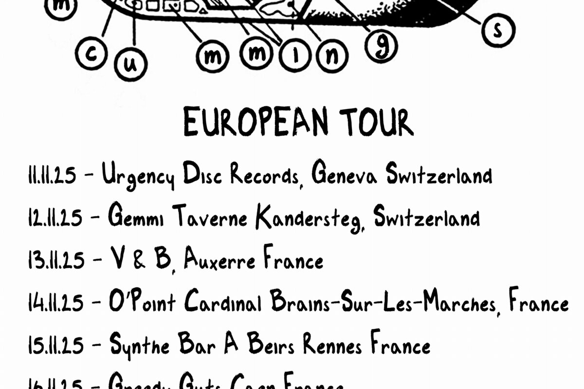 Michael Rudolph Cummings (Backwoods Payback, BOOZEWA, All Else Failed) Announces European (FR, CH, LU)  Tour This November