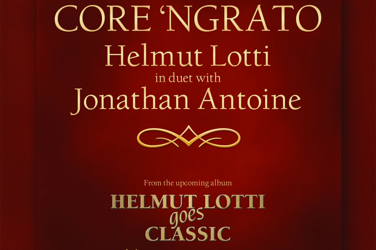 Helmut Lotti brengt Napolitaans duet Core ‘Ngrato uit met Britse tenor Jonathan Antoine
