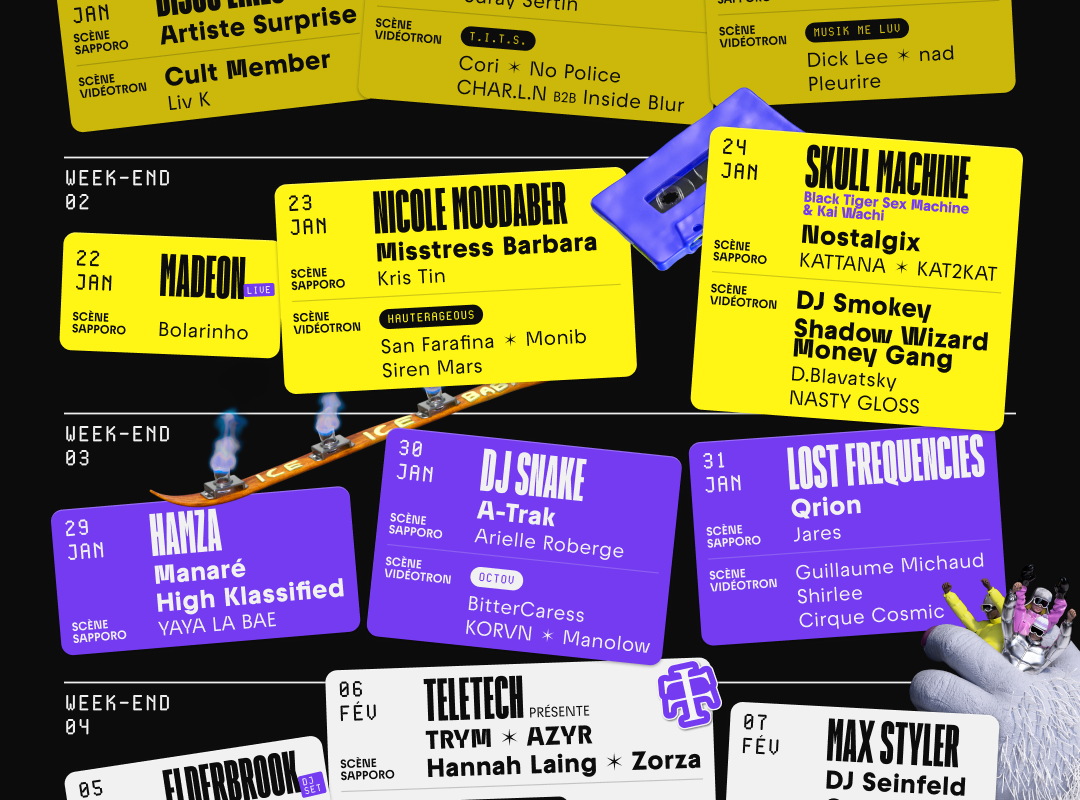 Igloofest Montréal Announces Trym, Nicole Moudaber, Hannah Laing, DJ Seinfeld, Sofia Kourtesis, AZYR, Misstress Barbara + More for 2026 Edition