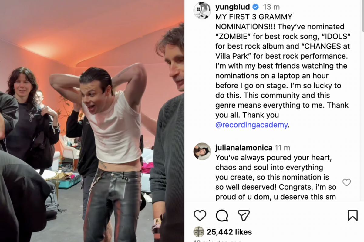 Yungblud, has received three nominations for the 68th annual Grammy Awards 