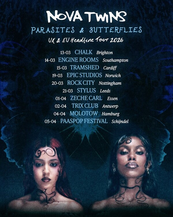 Nova Twins Announce Spring 2026 Live Shows Across Europe