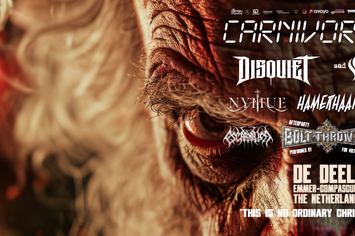 Carnivore A.D. headliner van Metal Before Christmas 2025