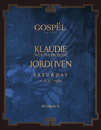 Klaudie’s Underground Manifesto Arrives: ‘We R The Problem’ Label Launch + NYC Party at Gospel on Nov 15