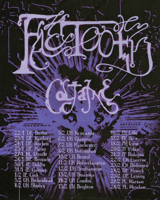 Coltaine Announce EU/UK Tour Dates Supporting FAETOOTH!