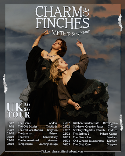 Charm of Finches Release sensual "Meteor" Single || Ahead of Extensive UK Tour in 2026