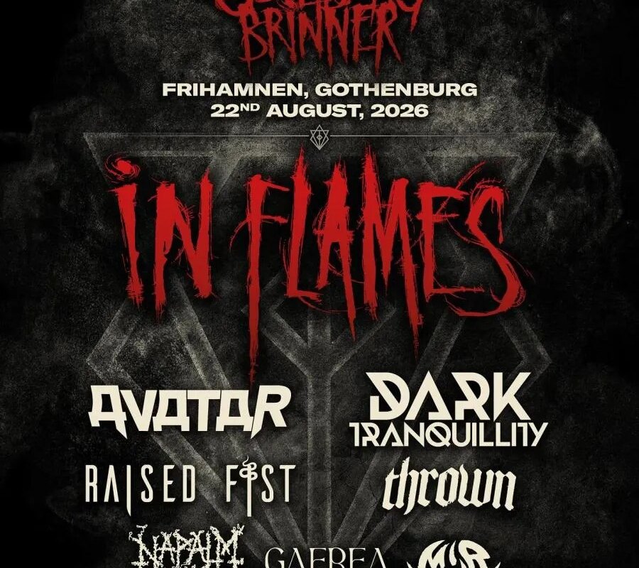 In Flames Announce Massive European Summer Tour 2026