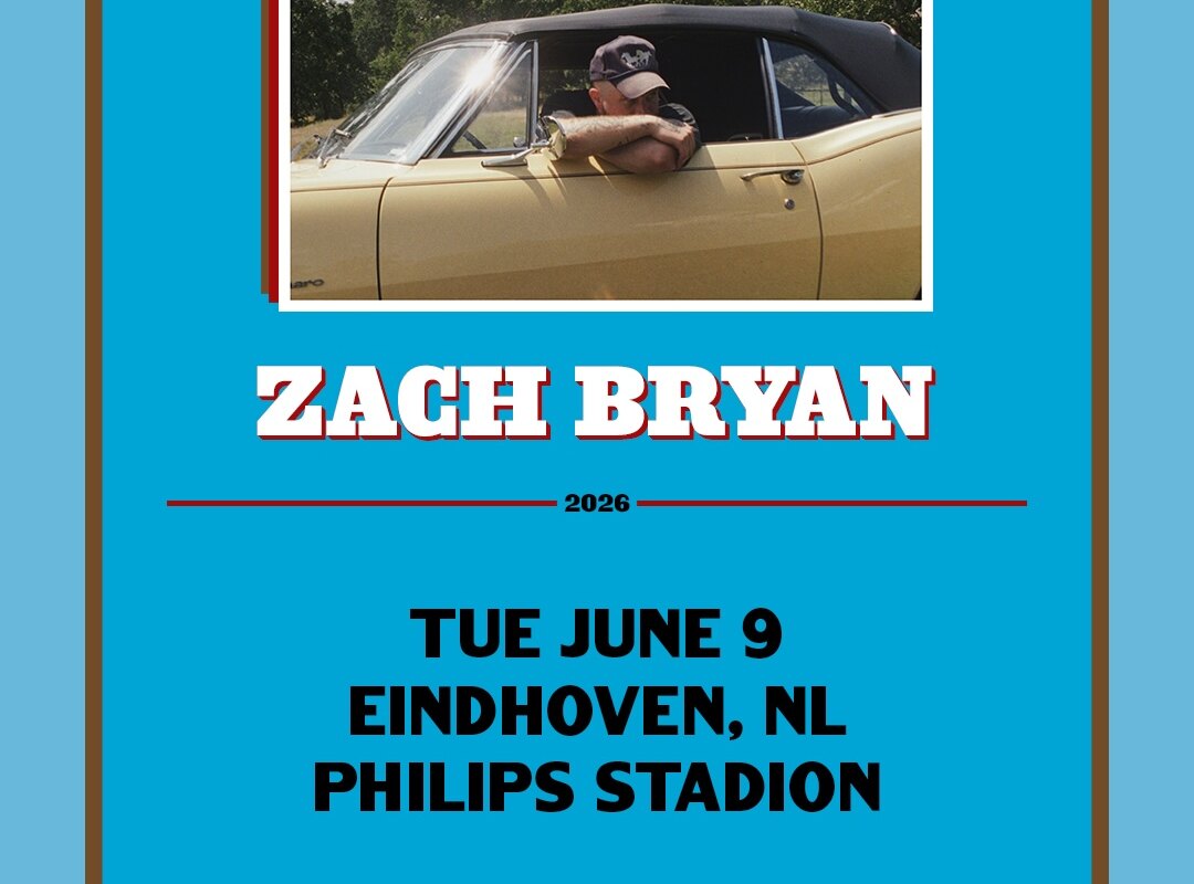 Zach Bryan op 9 juni naar Philips Stadion Eindhoven