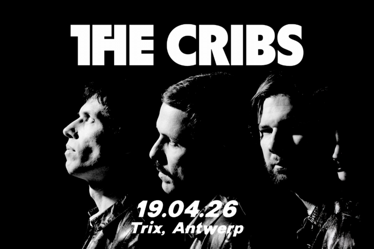 The Cribs speelt op zondag 19 april 2026 in Trix