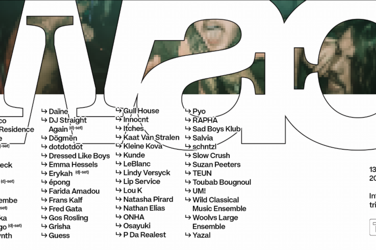 We Are Open geeft line-up vrij