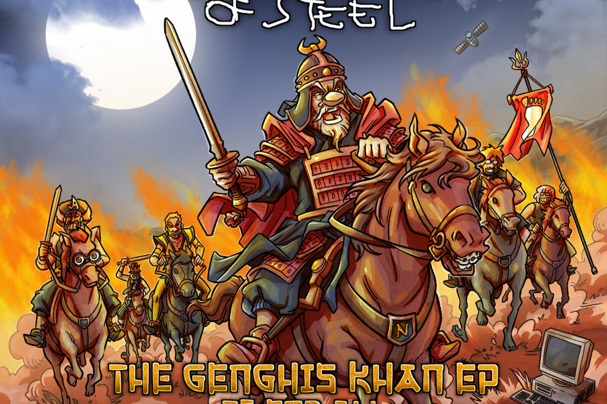 Nanowar Of Steel Announces New EP “The Genghis Khan EP to End All Genghis Khan EPs”, out January 7, 2026 via Napalm Records!