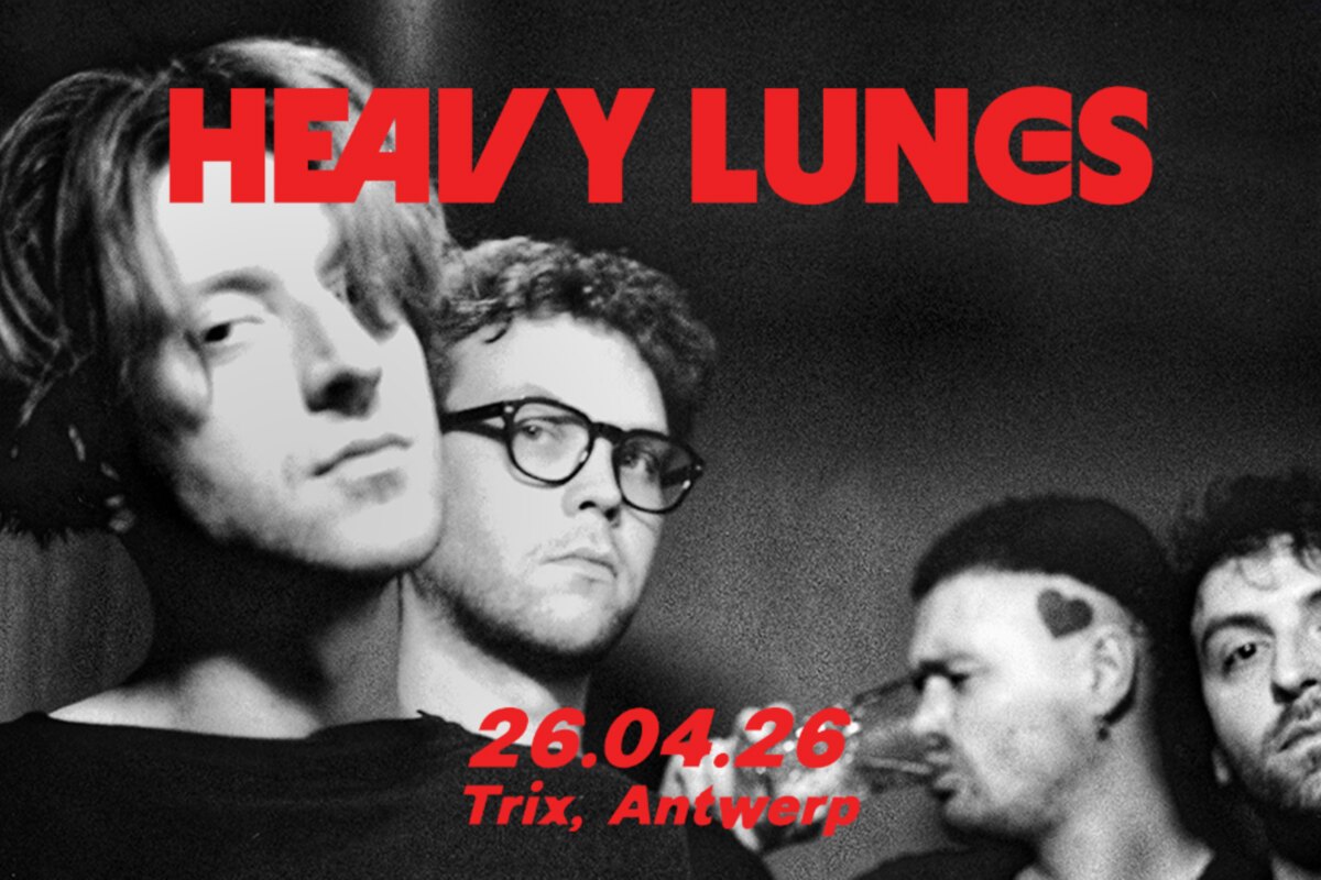 Heavy Lungs speelt op zondag 26 april 2026 in Trix