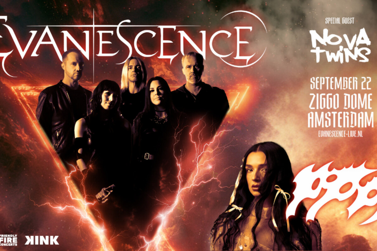 Rockicoon Evanescence speelt in de Ziggo Dome