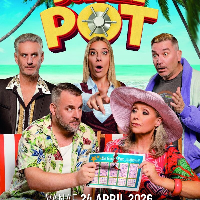 Backstage Producties onthult zonnig en speels affichebeeld van de hilarische komedie Dubbele Pot