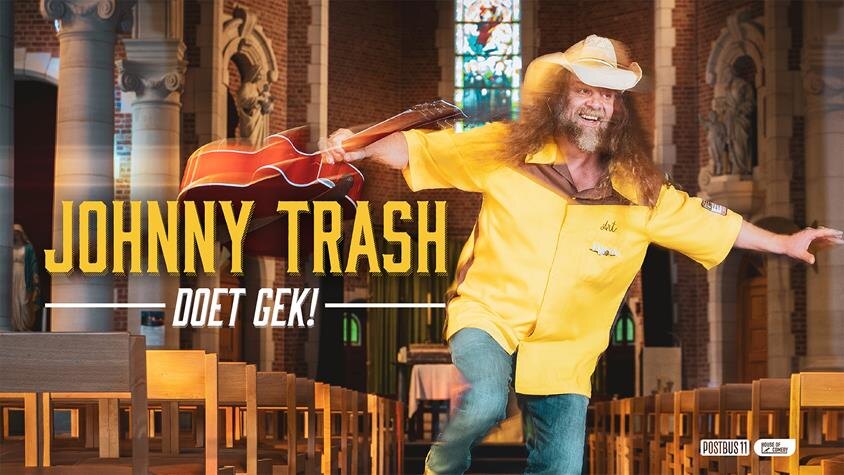 Johnny Trash doet gek!