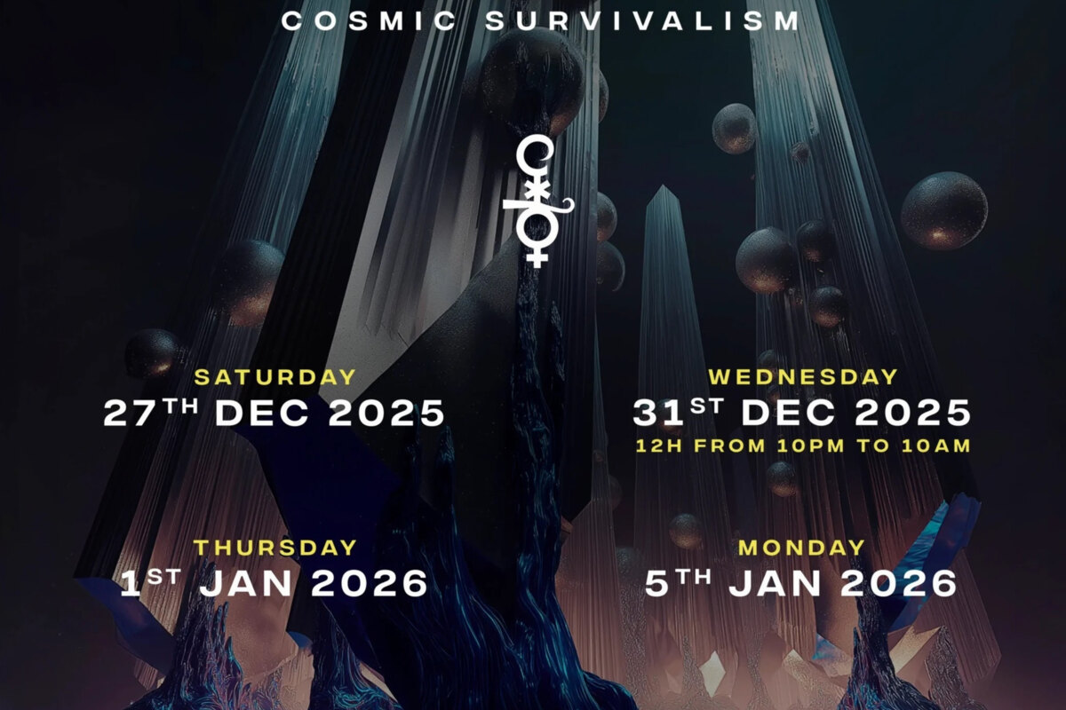 Galactica NYE festival 2026 @ Cocoricò, Riccione Ital