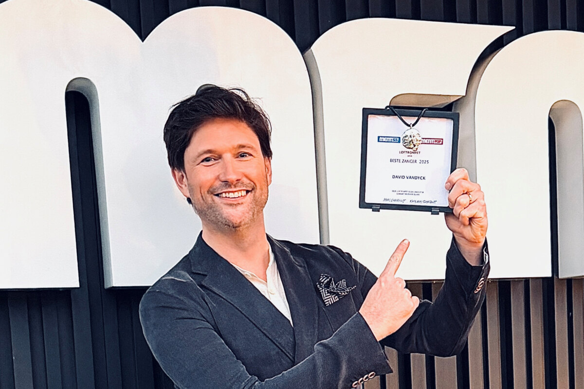David Vandyck wint Loftrompet voor ‘Beste Zanger 2025'