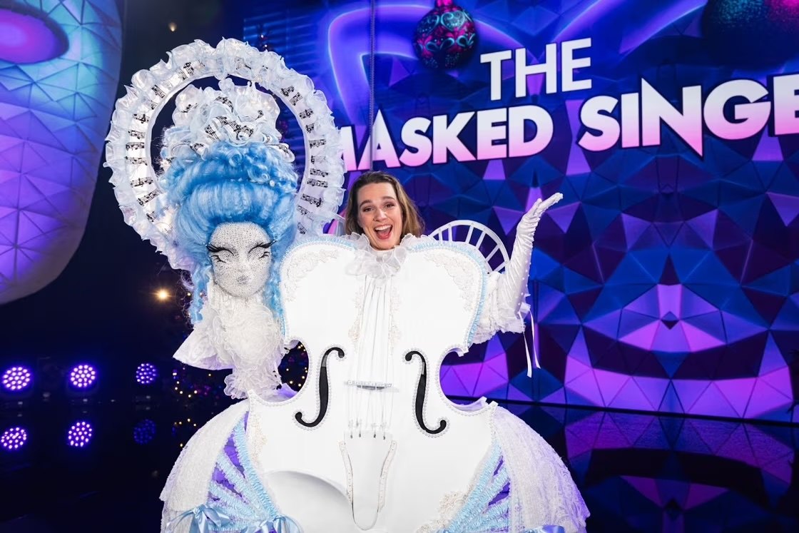 Viool is net voor de finale uitgespeeld in The Masked Singer