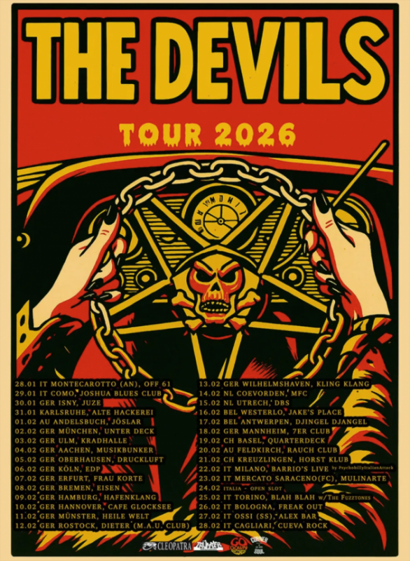 The Devils Announce European Tour 2026!