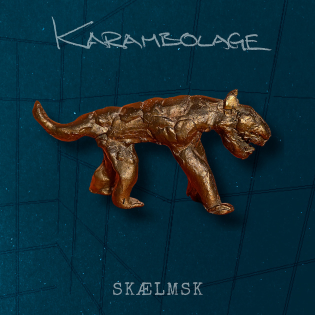 Danish instrumental avant-garde rock trio Karambolage  releases second album 'SKÆLMSK'
