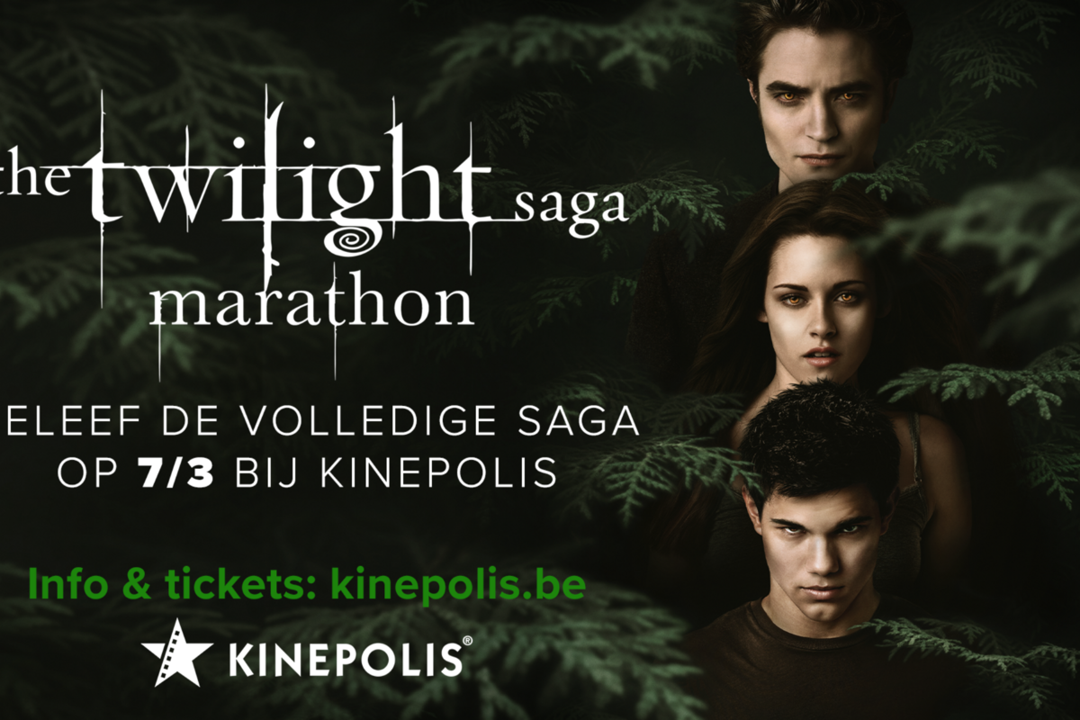 The Twilight Saga keert terug naar Kinepolis met marathon op 7 maart