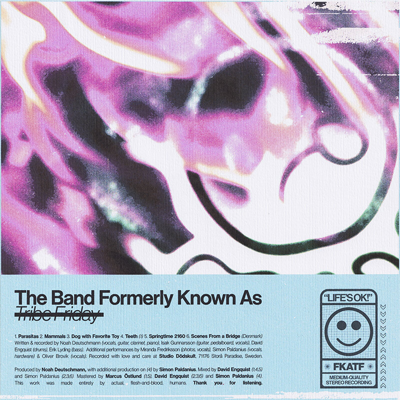 From burnouts & breakdowns to creative rebirth: Tribe Friday return with The Band Formerly Known As…  Released February 6, 2026