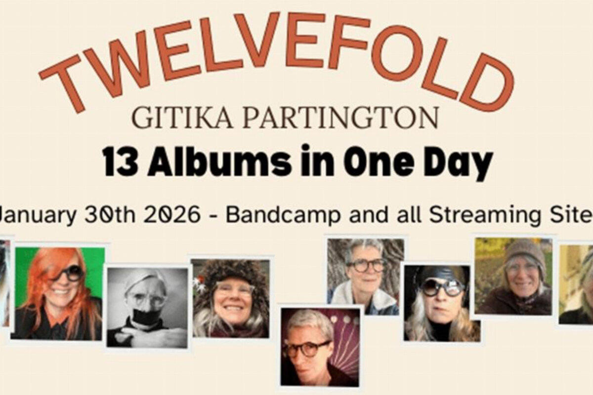 Gitika Partington releases thirteen albums in one day! 
