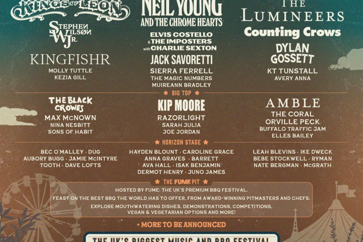 State Fayre 2026  has today announced Savoretti, Stephen Wilson Jr., Orville Peck, Molly Tuttle, Razorlight, The Magic Numbers and many more for coming to Hylands Park