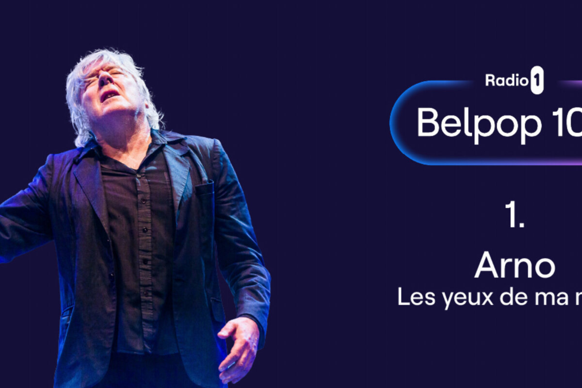 Arno voert met 'Les yeux de ma mère' voor vijfde keer op rij Radio 1 Belpop 100 aan