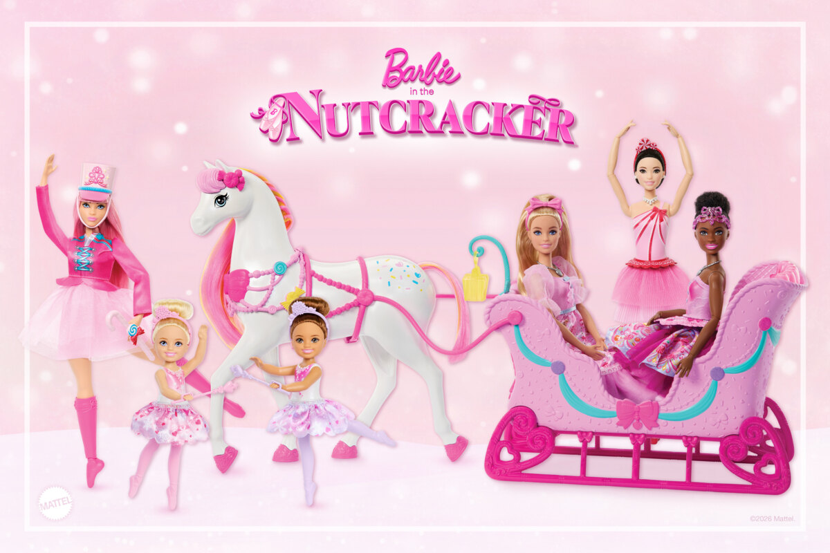 Barbie viert 25 jaar 'Barbie in De Notenkraker' met een gloednieuwe animatiespecial die in 2026 wereldwijd in première gaat