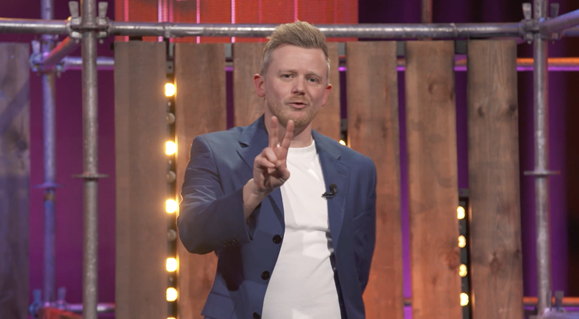The Big Verdick Quiz dicht bij Jamie én Bisou award