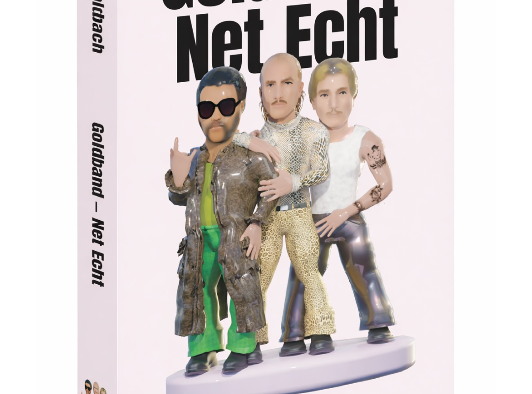 'Net Echt' Goldband's eerste boek - geschreven door beste vriend en schrijver Dario Goldbach (release 10 maart)