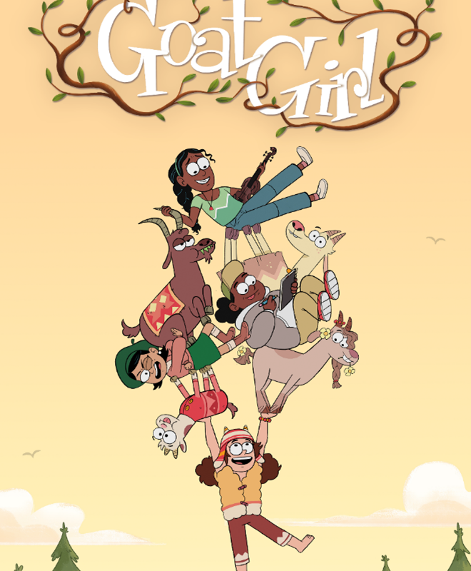 Maak kennis met Geitenmeid, een nieuwe frisse animatieserie