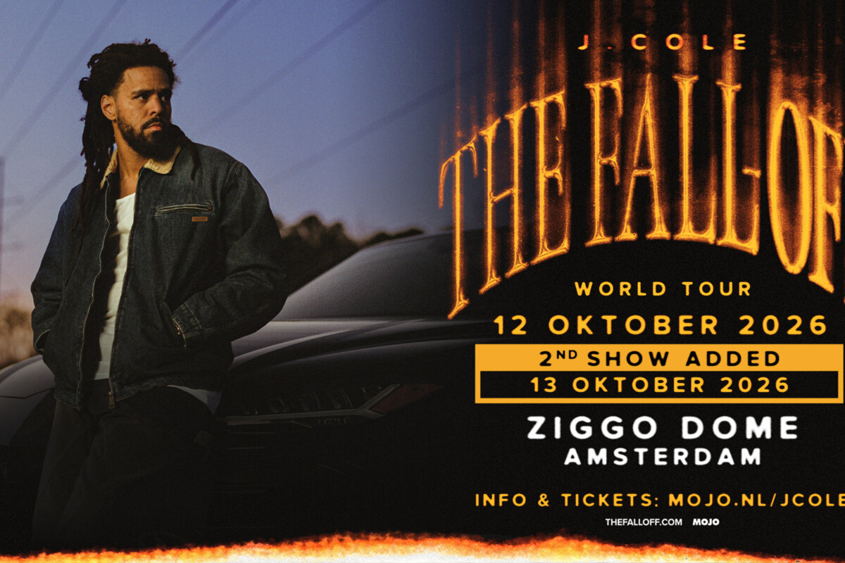 J. Cole presenteert extra show tijdens The Fall-Off Tour in Ziggo Dome op dinsdag 13 oktober