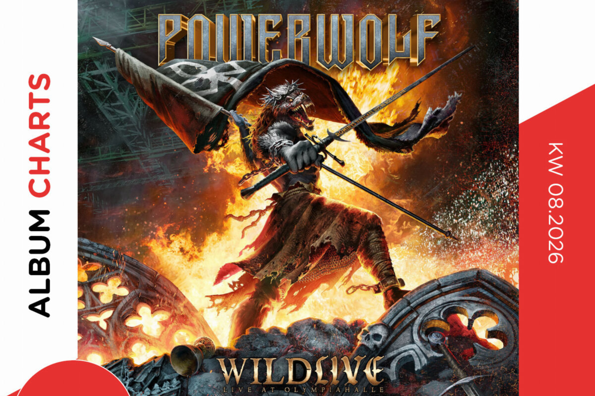 Powerwolf Reaches #1 on the German Charts for the Fifth Time With “Wildlive (Live At Olympiahalle)