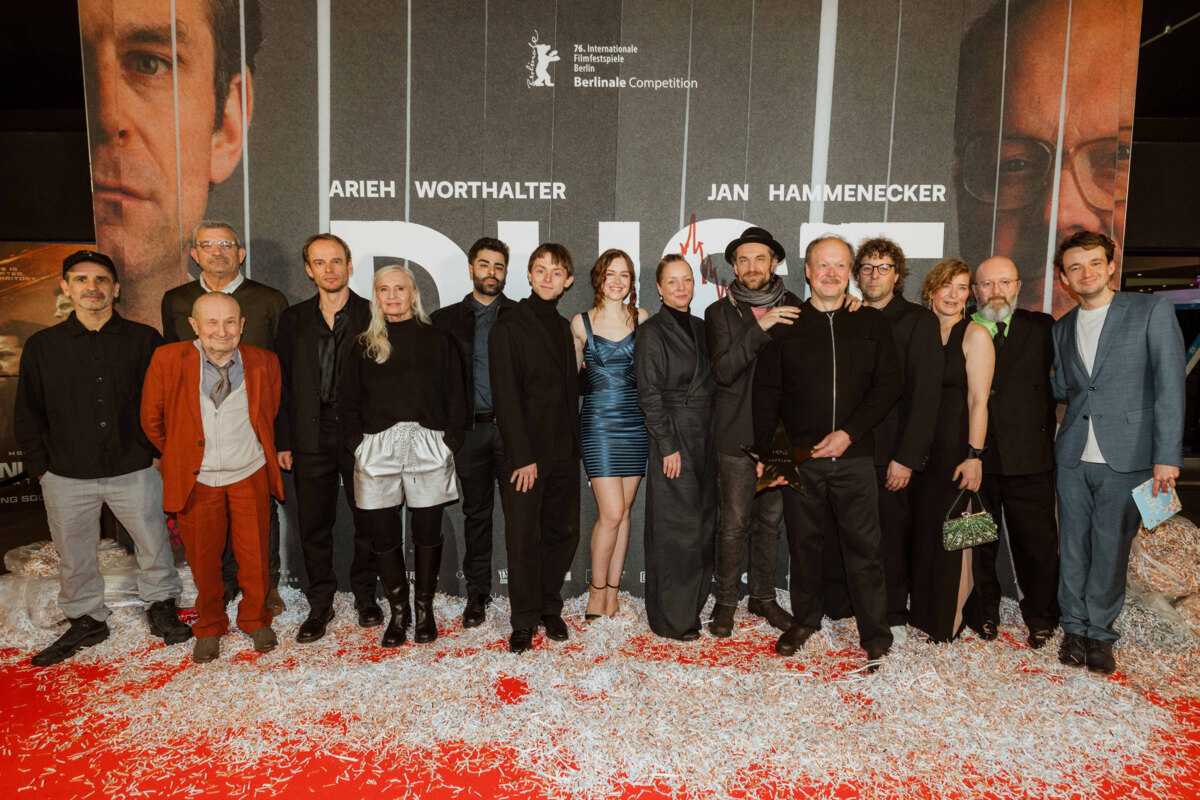 Anke Blondé stelt DUST voor tijdens Belgische première
