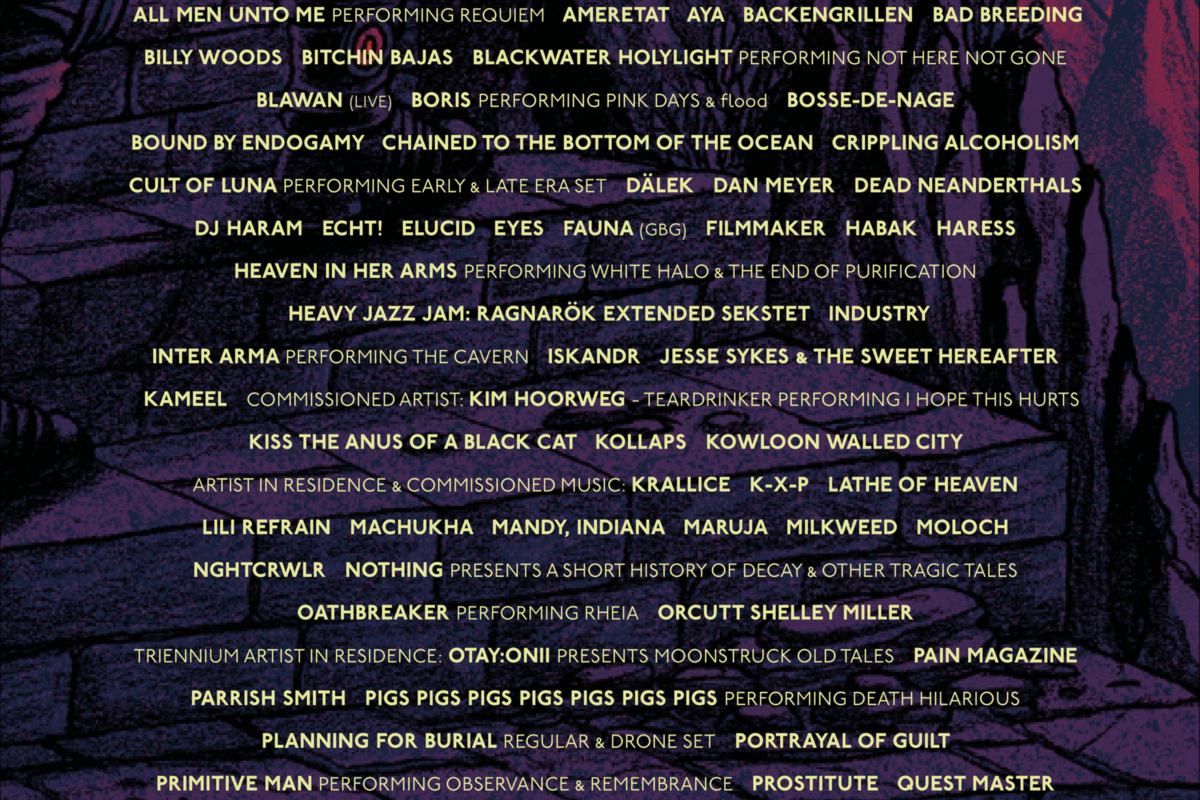 Roadburn announced the final names for 2026 edition including the Paradox line up