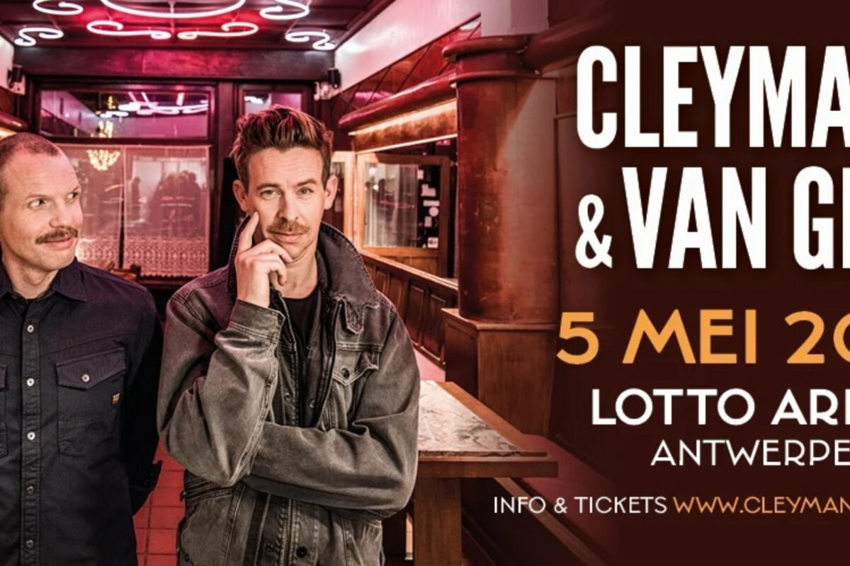 Cleymans & Van Geel staan op 5 mei 2027 in de Lotto Arena
