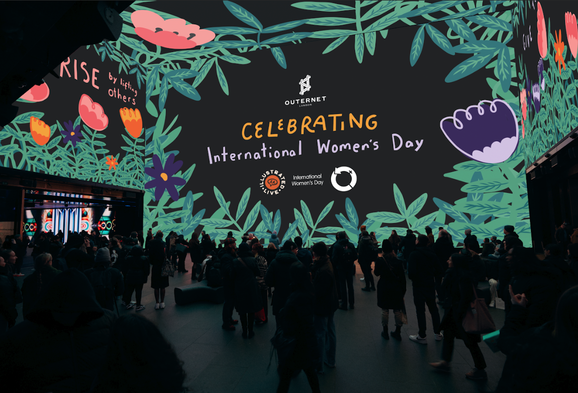 Outernet London announces biggest ever programme of International Women’s Month content