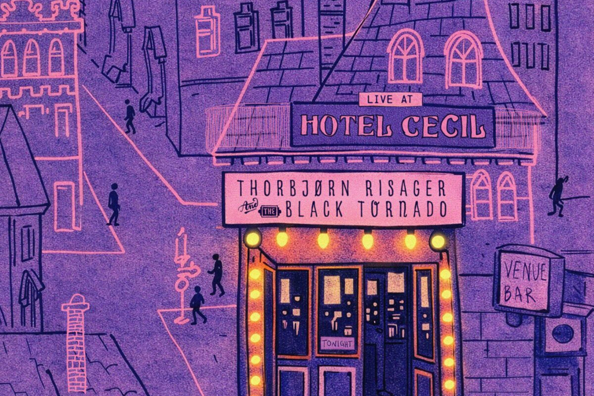 Thorbjørn Risager & The Black Tornado kondigen nieuw album aan: ‘Live At Hotel Cecil’