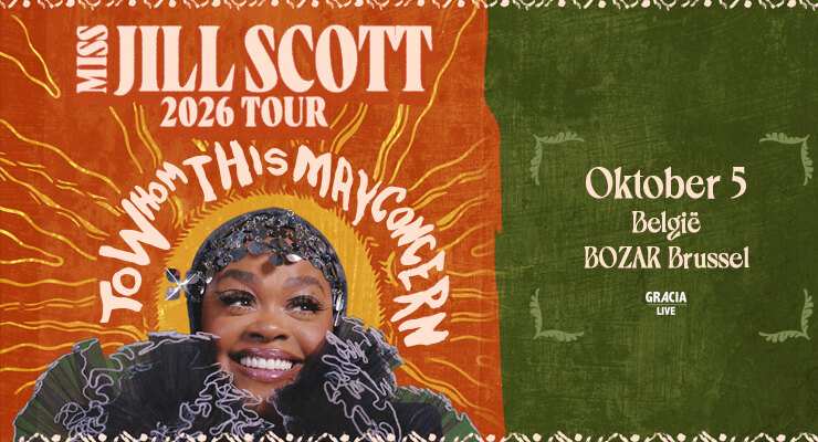 Jill Scott keert na 10 jaar terug naar België: 5 oktober - BOZAR