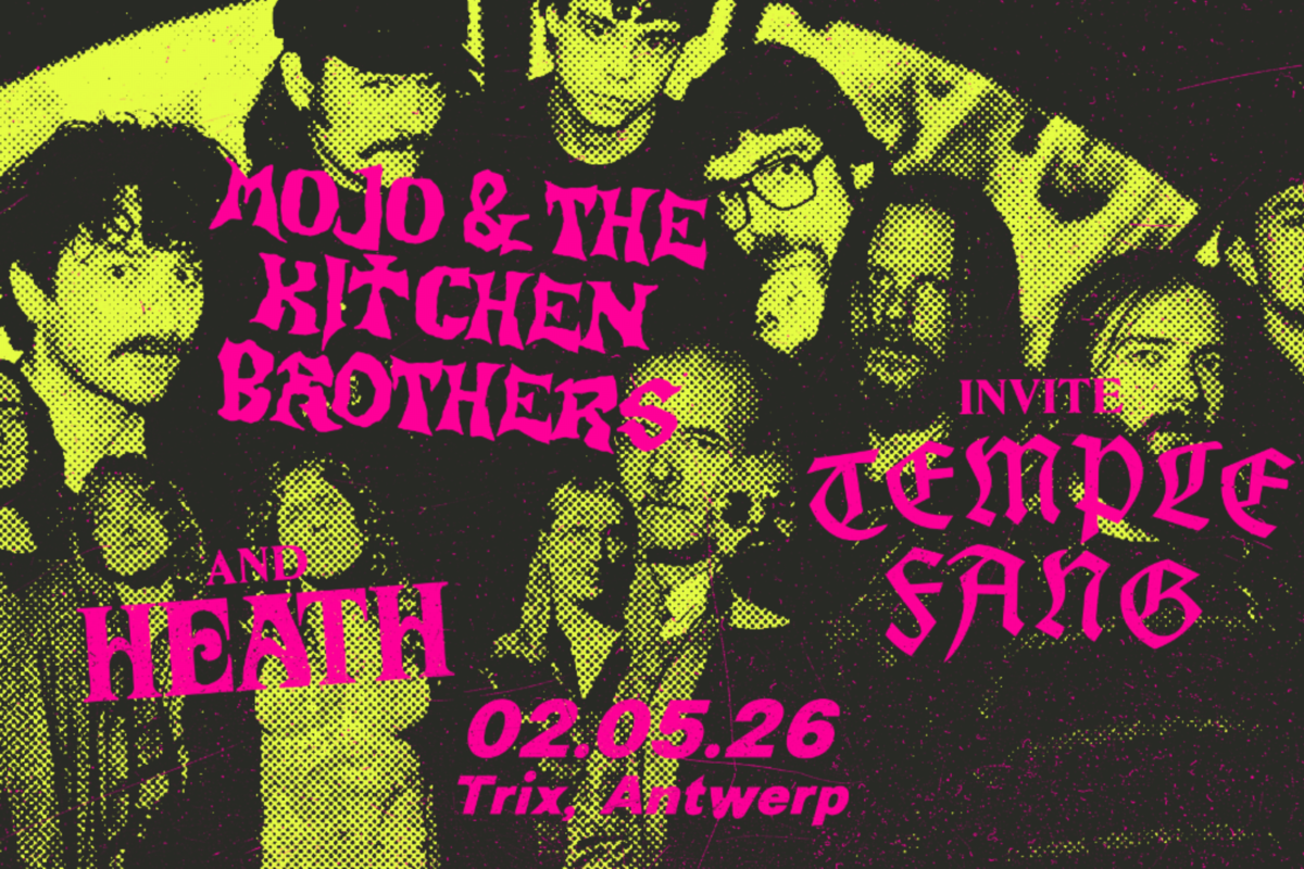 Mojo & The Kitchen Brothers speelt op zaterdag 2 mei 2026 in Trix