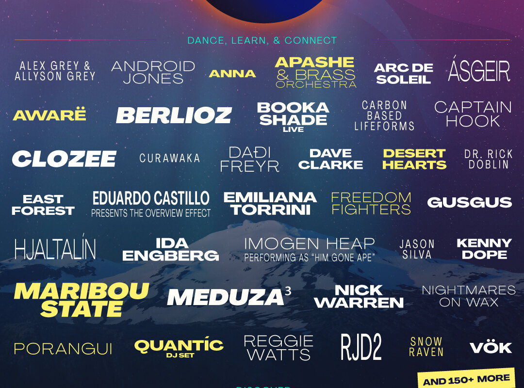 Iceland Eclipse reveals Fourth Contact lineup, adds Maribou State (Live), AWARË, Quantic, Desert Hearts, Justin Sloe (Droog), Poranguí, Snow Raven