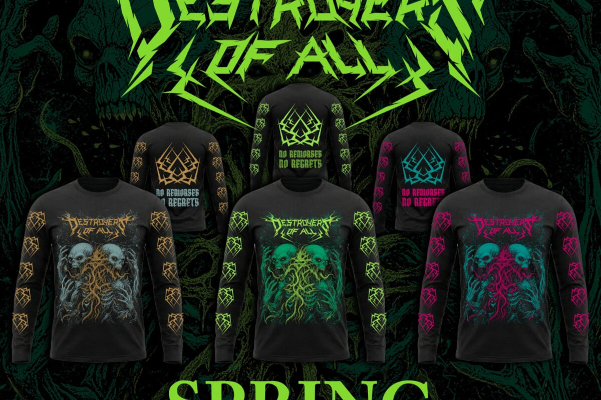 Destroyers of All drop new video for “Closure” and unveil Spring Darkness ’26 merch