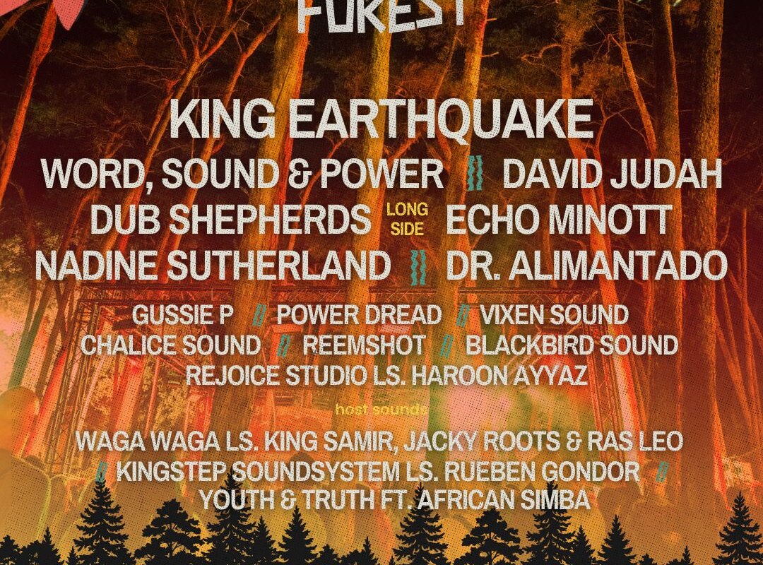 Reggae Geel lost volledige line-up van Dub Forest